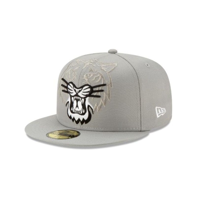 Detroit Tigers Gorra | New Era MLB Logo Elements Tonal 59fifty Fitted Cap Mexico - Grises